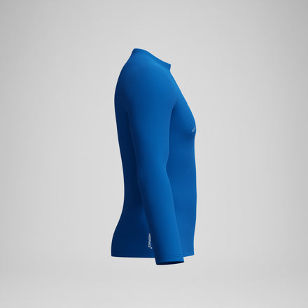 Men's Endurance+ Logo Long Sleeve Rashguard Blue