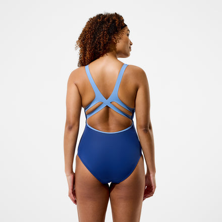 Women's Sculpture Boom Back One Piece Blue