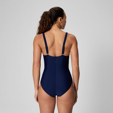 Women's Quantum Contour Swimsuit Navy/Teal