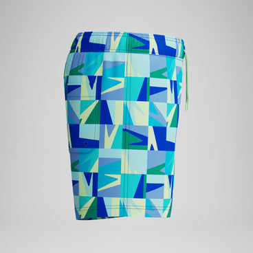 Boys Print Swim Shorts Pale Green