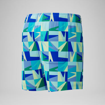 Boys Print Swim Shorts Pale Green