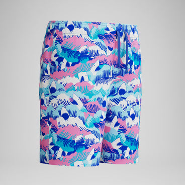 Boys Print Swim Shorts Blue