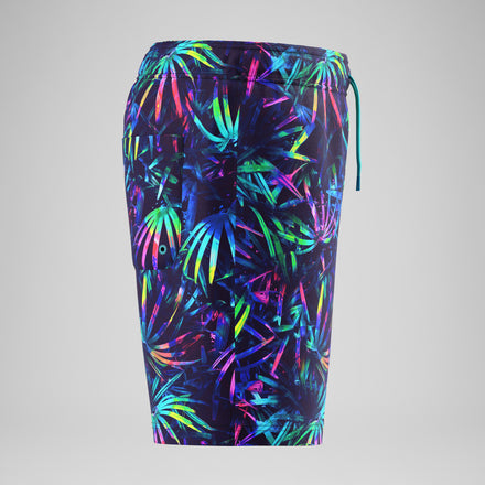 Boys Printed Swim Shorts Navy