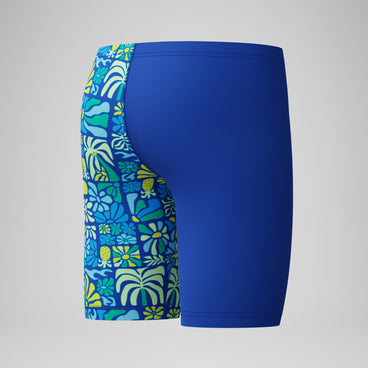 Boys Print V-Cut Jammer Blue/Angelic Blue