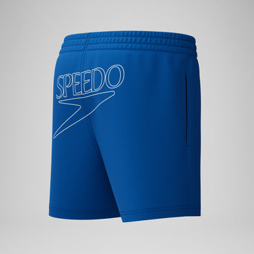 Boys Classic Logo Swim Shorts Blue