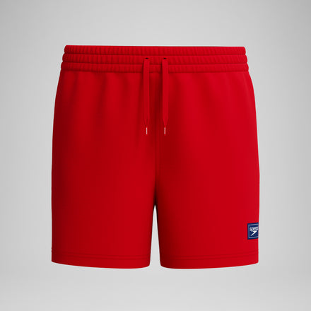 Boys Classic Logo Swim Shorts Red