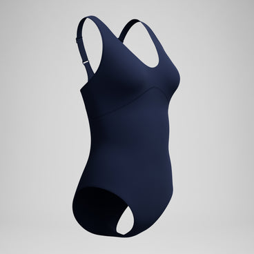 Women's Sculpture Butterfly Back Swimsuit Navy