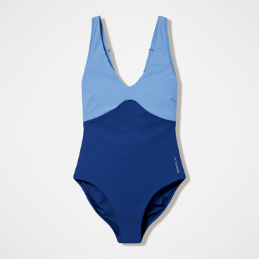 Women's Sculpture Swimsuit Grey/Blue