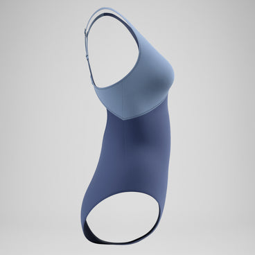 Women's Sculpture Swimsuit Grey/Blue