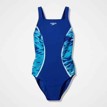 Women's Hyperboom Splice Muscleback One Piece Blue