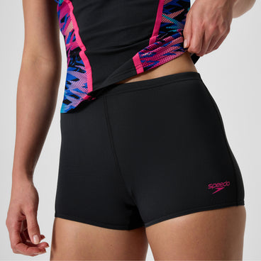 Women's Hyperboom Splice Tankini Set Black/Pink