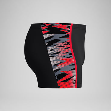 Men's Hyperboom Splice Aquashort Black/Red
