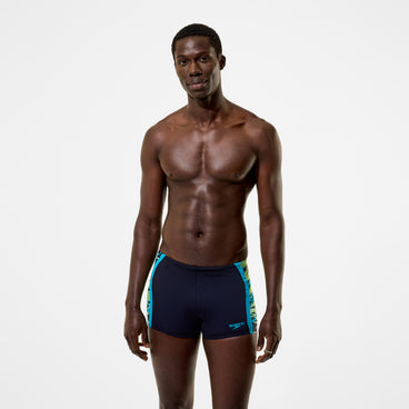 Men's Hyperboom Splice Aquashorts Black/Green