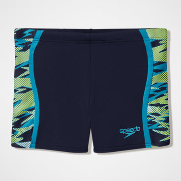 Men's Hyperboom Splice Aquashorts Black/Green
