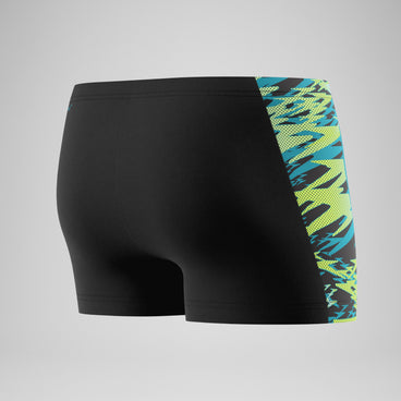 Men's Hyperboom Splice Aquashorts Black/Green