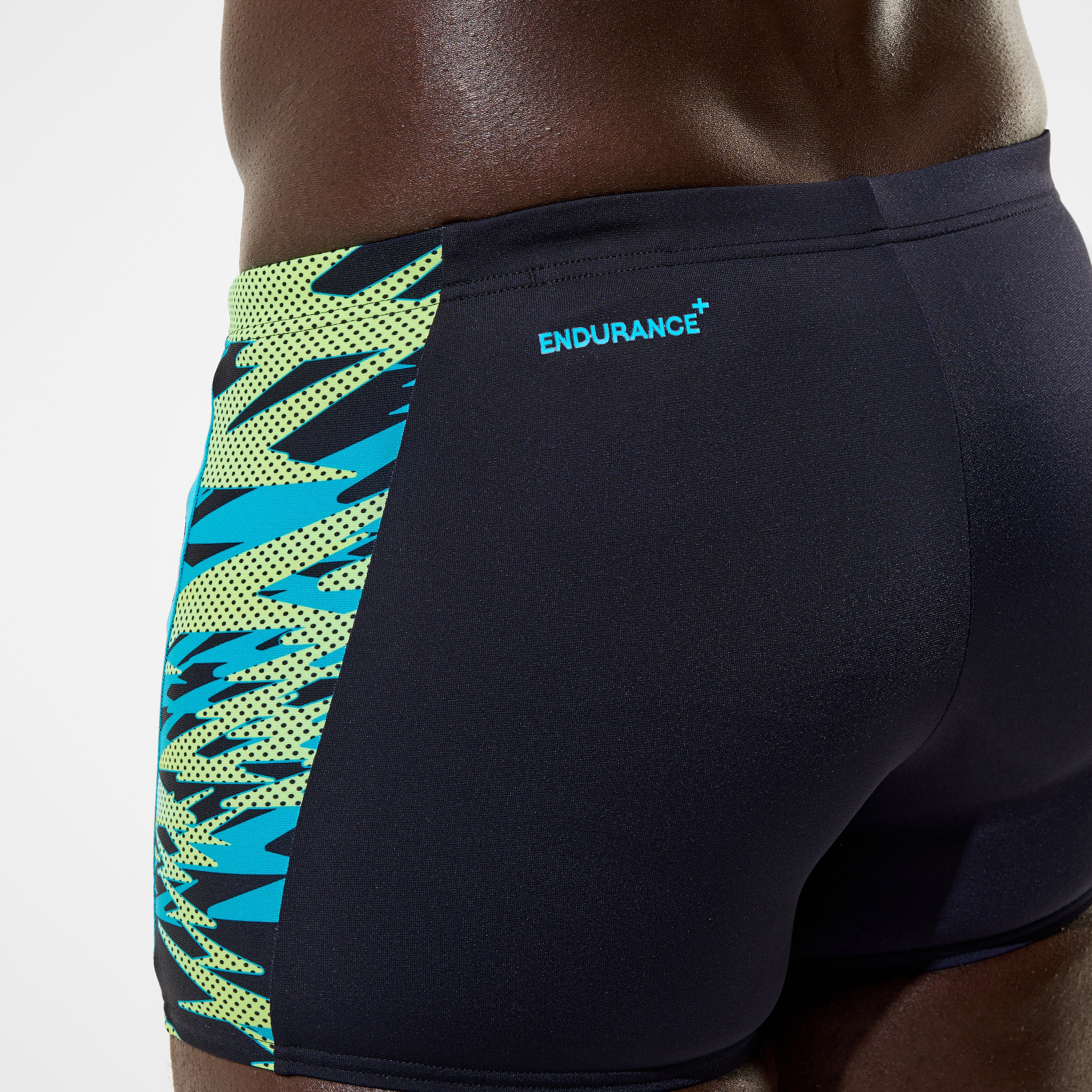 Men's Hyperboom Splice Aquashort Black/Green | Speedo