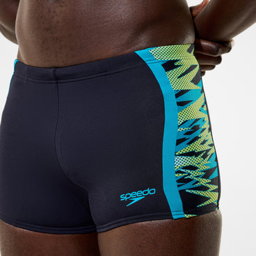 Men's Hyperboom Splice Aquashorts Black/Green