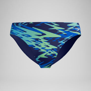 Men's Hyperboom Printed Brief Navy