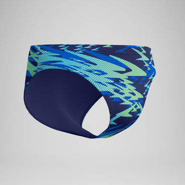 Men's Hyperboom Printed Brief Navy