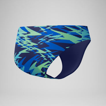 Men's Hyperboom Printed Brief Navy