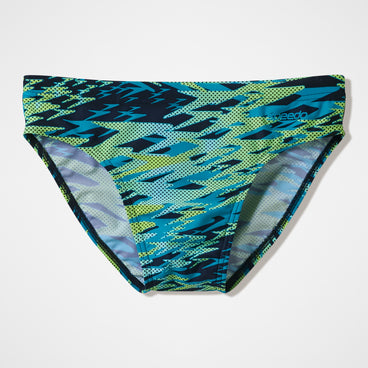 Men's Hyperboom Printed Brief Black/Green