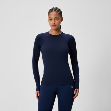 Women's Long Sleeve Boom Rashguard Navy