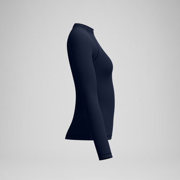 Women's Long Sleeve Boom Rashguard Navy
