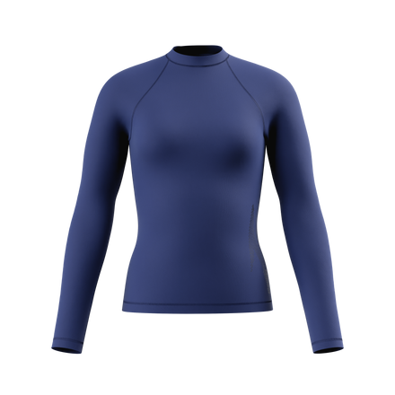 Women's Boom Long Sleeve Rashguard Blue