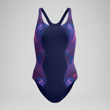 Women's Medalist Swimsuit Navy