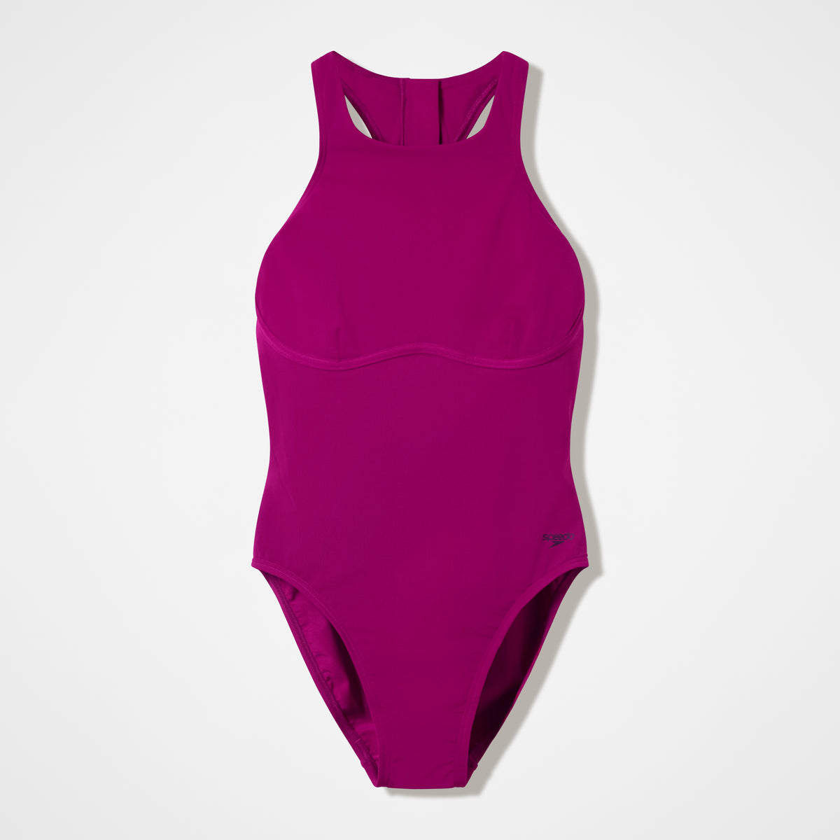 Racerback Zip Swimsuit Dark