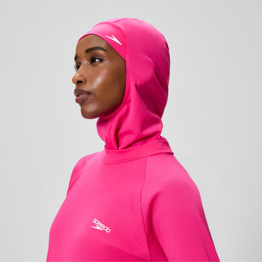Women's Endurance+ Modesty Swim Hood Pink