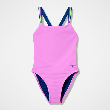 Women's Club Training Comfort V-Back Swimsuit Pink