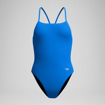 Women's Club Training Turnback Swimsuit Blue