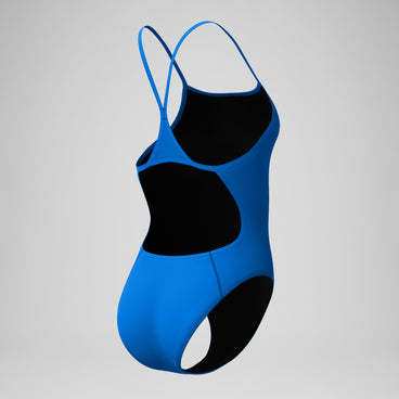 Women's Club Training Turnback Swimsuit Blue