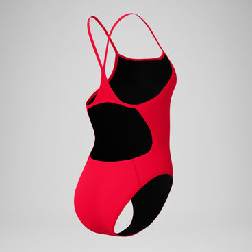 Women's Club Training Turnback Swimsuit Red