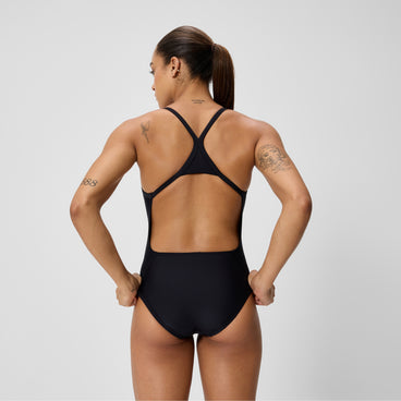 Women's Club Training Turnback Swimsuit Black