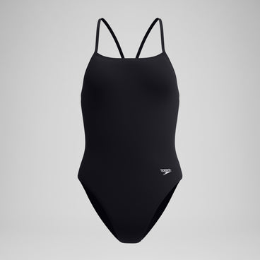 Women's Club Training Turnback Swimsuit Black