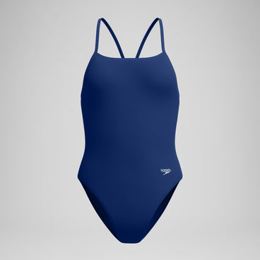 Women's Club Training Turnback Swimsuit Navy