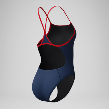 Women's Guard Turnback Swimsuit Navy