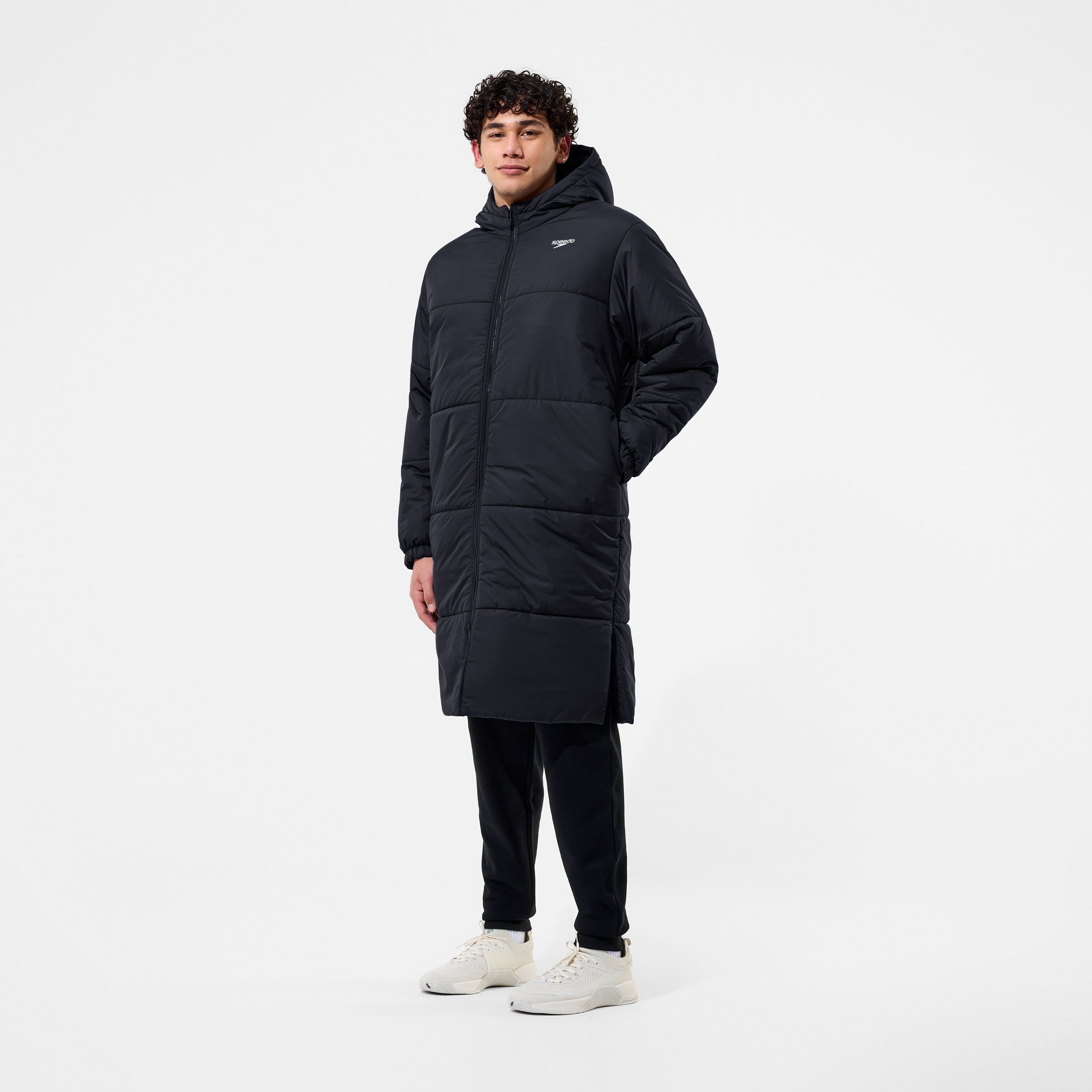 Unisex Team Hydropuff Swim Parka Black | Speedo