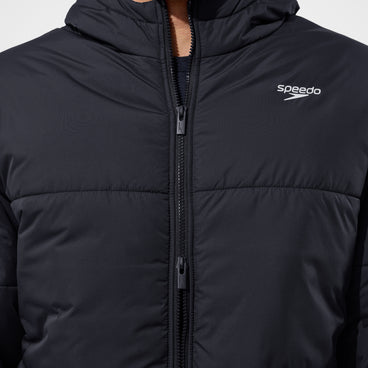 Unisex Team Hydropuff Swim Parka Black