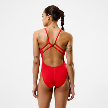 Women's Team EnduranceX Strappy Swimsuit Red