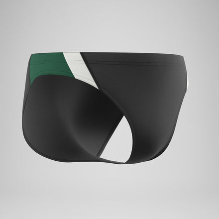 Men's Edge Splice Brief Green