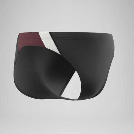 Men's Edge Splice Brief Red