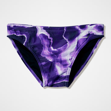 Men's Team Printed Brief Purple