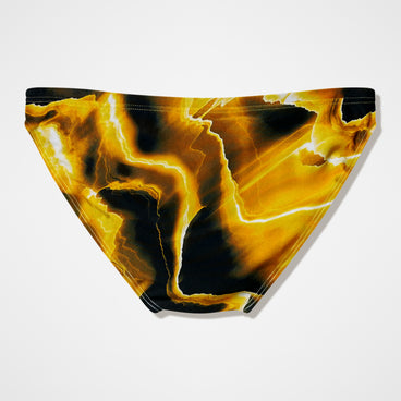 Men's Team Printed Brief Yellow