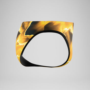 Men's Team Printed Brief Yellow