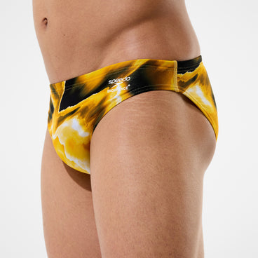 Men's Team Printed Brief Yellow
