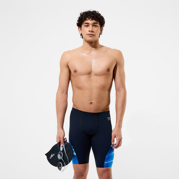 Men's Team Printed Jammer Blue