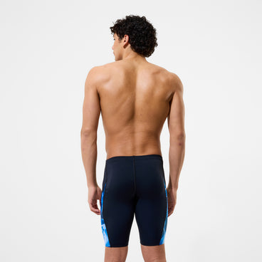 Men's Team Printed Jammer Blue